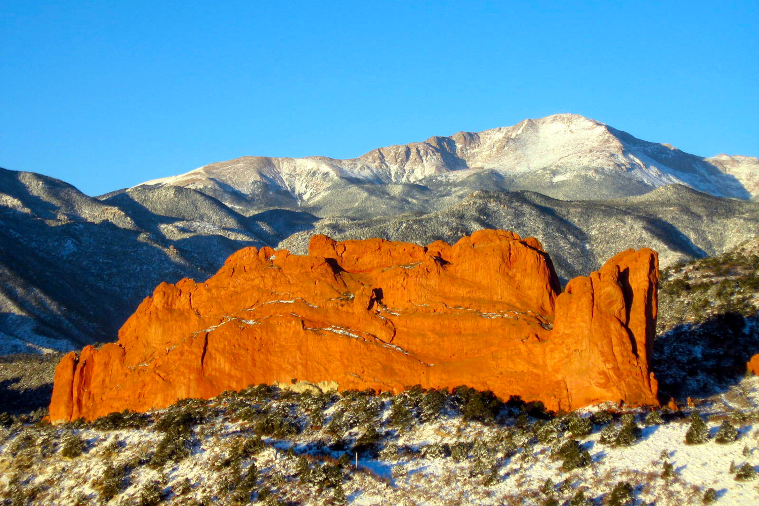 Pikes Peak and Garden of the Gods